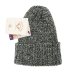 画像2: 【HIGHLAND2000】2×1 WATCHCAP/BLACK-WHITE (2)