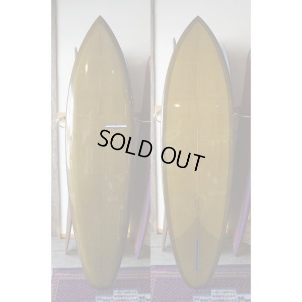 画像1: 【YU SURFBOARDS】70'S Single -RIDE 25th Anniversary Model- 6'6"
