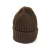 画像1: 【HIGHLAND2000】2×1 WATCHCAP/DARK BROWN (1)