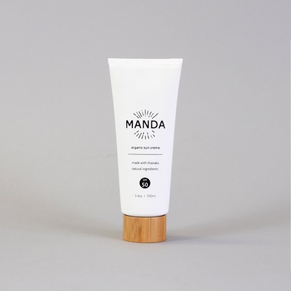 画像1: 【MANDA】organic sun creme 日焼け止め 