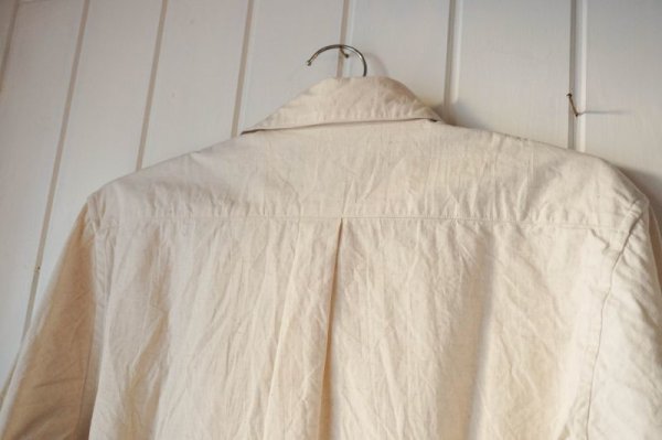 画像5: 【S&Y WORKSHOP】COTTON LINEN SHIRT