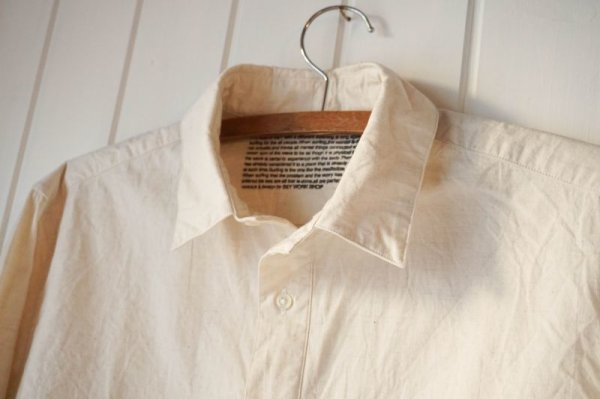 画像3: 【S&Y WORKSHOP】COTTON LINEN SHIRT