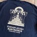 画像2: 【Joshua Keogh】Logo T-shirt/Navy (2)