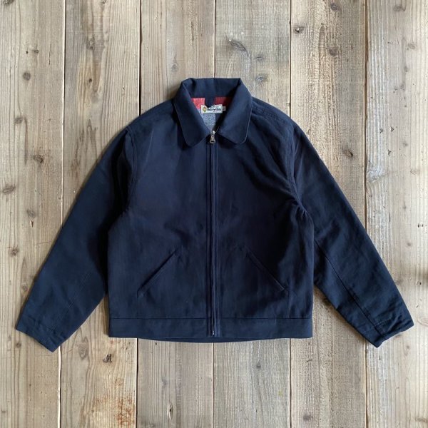 画像2: 【Yellow Rat】Work Jacket/Navy/L