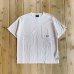 画像2: 【MAGIC NUMBER/マジックナンバー】US COTTON DOLMAN SLEEVE S/S TEE/WHITE (2)