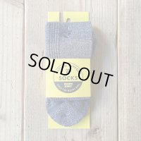 21-22【P.RHYTHM】MERINO SUPPORT SOCKS/NAVY