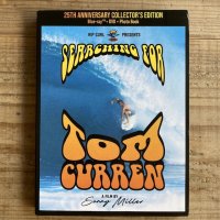 Blue-ray+DVD+Photo Book【Serching For Tom Curren】25th anniversary Collector's Edition ポスター&ステッカー付き