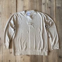 【YOINT】Hemp/Organic Cotton Light Weight Sweat Shirt Sand White