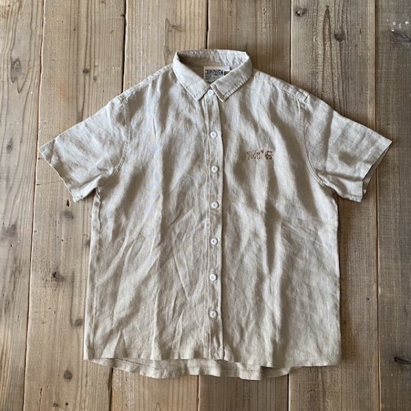 画像1: 【YOINT】Hemp100% Short Sleeve Shirt Natural