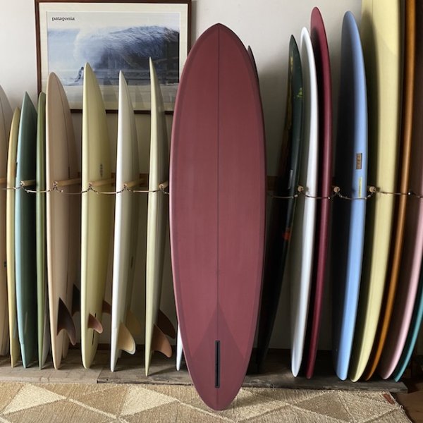 画像2: 【Alex Lopez surfboards/アレックスロペスサーフボード】Roundpin  Single 7'2"