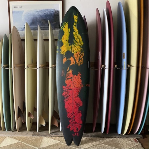 画像1: 【Alex Lopez surfboards/アレックスロペスサーフボード】Swallowtail Single 7'0"
