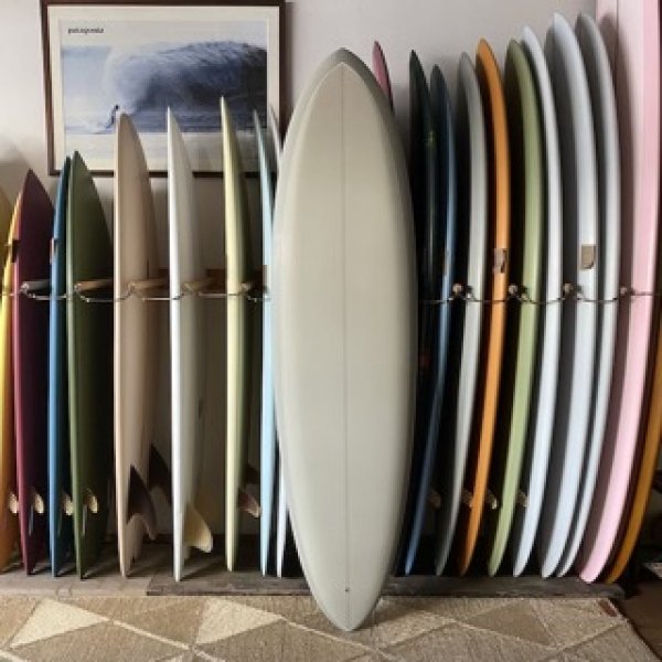 画像1: 【Alex Lopez surfboards/アレックスロペスサーフボード】Roundpin  Single 6'10"