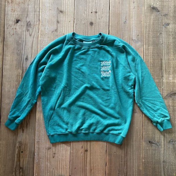 画像1: 【YOINT】Hemp x Organic Cotton Sweater/Green