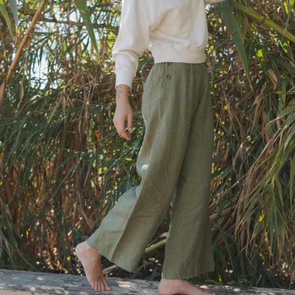 画像3: 【Daydream】DAYDREAM OLEMA PANTS - GREEN