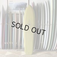 【Mackie Designs】 Shallow Sidecut Rounded Square Mini Keel Thruster  6'6