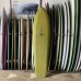 画像1: 【Mackie Designs】 Shallow Sidecut Rounded Square Mini Keel Thruster  6'6 (1)