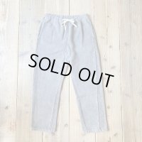 【S&Y WORKSHOP】Organic cotton 100% SWEAT PANTS ベンガラ泥染 Grey