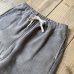 画像2: 【S&Y WORKSHOP】Organic cotton 100% SWEAT PANTS ベンガラ泥染 Grey (2)