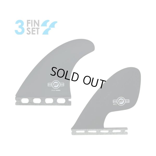 画像1: 【TRUE AMES】Power Trailer Tri-Fin Set - Futures Compatible