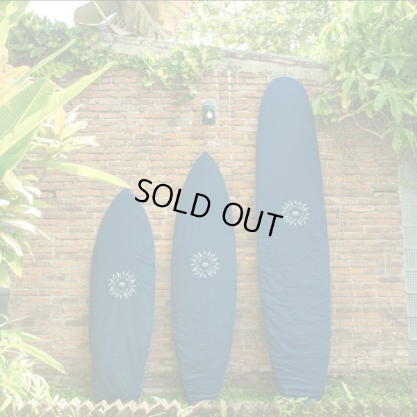 画像1: 【DEFORMASI】WASABI x Nobodysurf Indonesian Batik Surfboard Cover/Navy