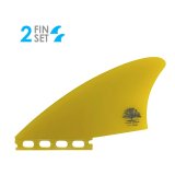 【TRUE AMES】Mackie Sidecut Fish Keel - Futures Compatible (Solid Fiberglass)yellow
