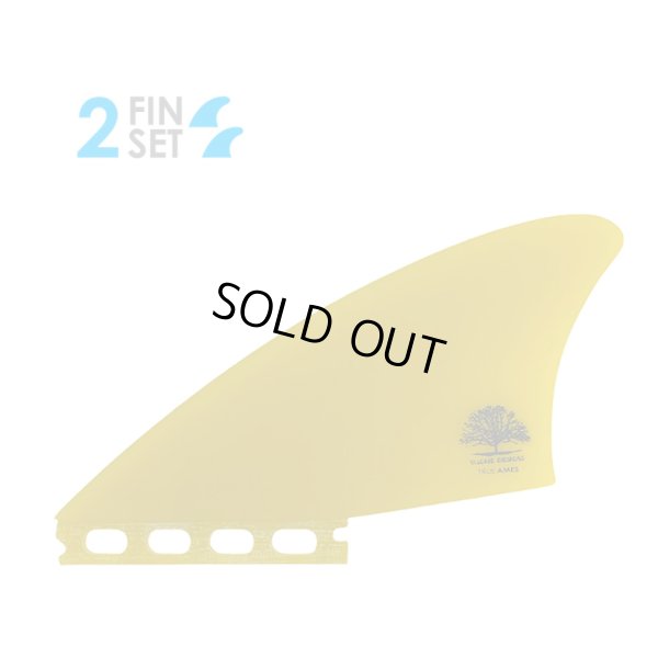 画像1: 【TRUE AMES】Mackie Sidecut Fish Keel - Futures Compatible (Solid Fiberglass)yellow