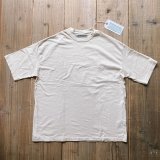 【S&Y WORKSHOP】Organic Cotton100% T-Shirt "Wide Basic"