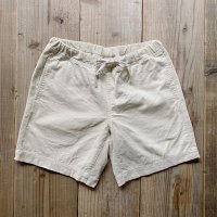 【S&Y WORKSHOP】Easy Shorts "Corduroy ” white