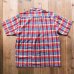 画像2: 【Yellow Rat】BD shirt /red x blue madras (2)