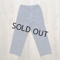 【S&Y WORKSHOP】Organic Cotton Easy Trousers "Denim”