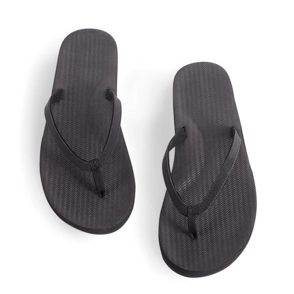画像2: 【indosole】Women’s Flip Flops - Black