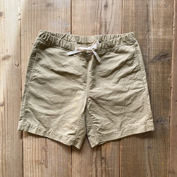 画像1: 【S&Y WORKSHOP】Original Easy Shorts / OrganicCotton:Linen"GABARDINE"