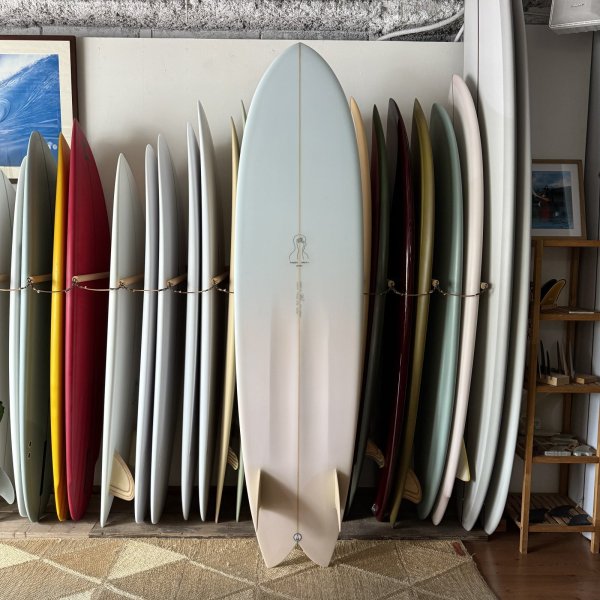 画像2: 【Todd Pinder】Fish Simmons 7’7” Angelo resin Artwork