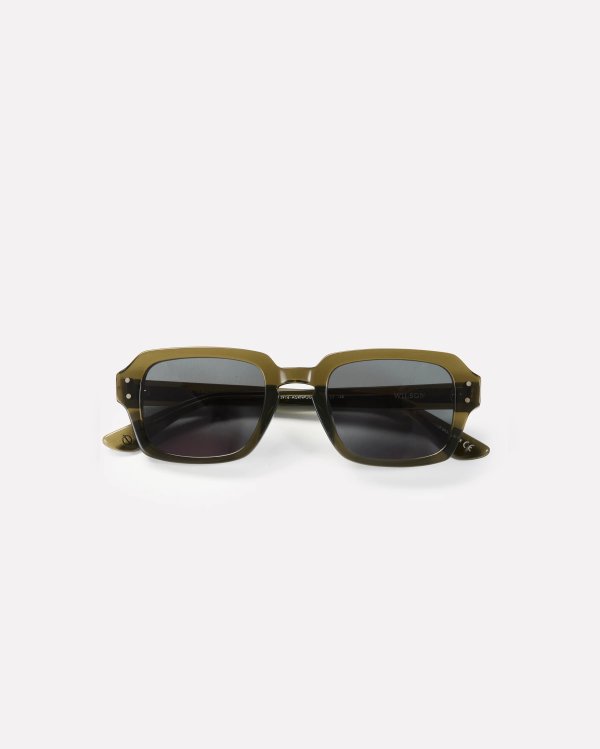 画像2: 【EPOKHE】WILSON/Army green polished/Black