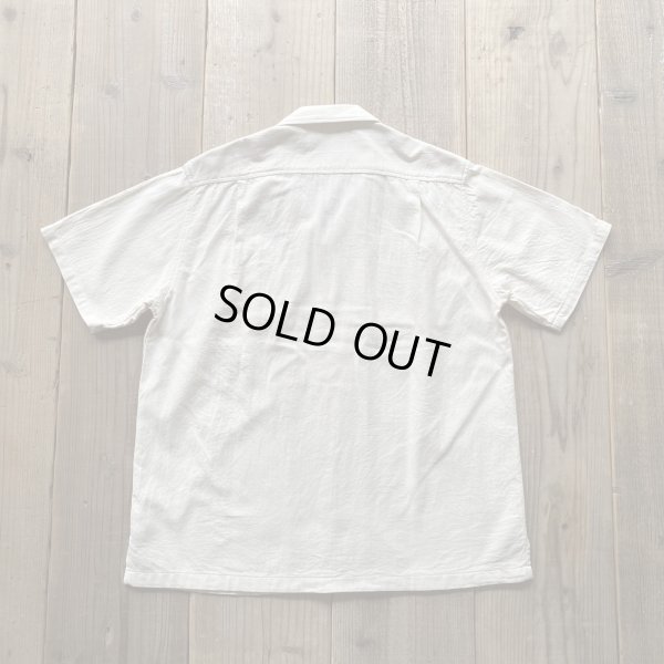 画像4: 【S&Y WORKSHOP】ORIGINAL 100% Organic cotton Open Collar Shirt