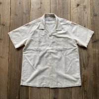 【S&Y WORKSHOP】ORIGINAL 100% Organic cotton Open Collar Shirt