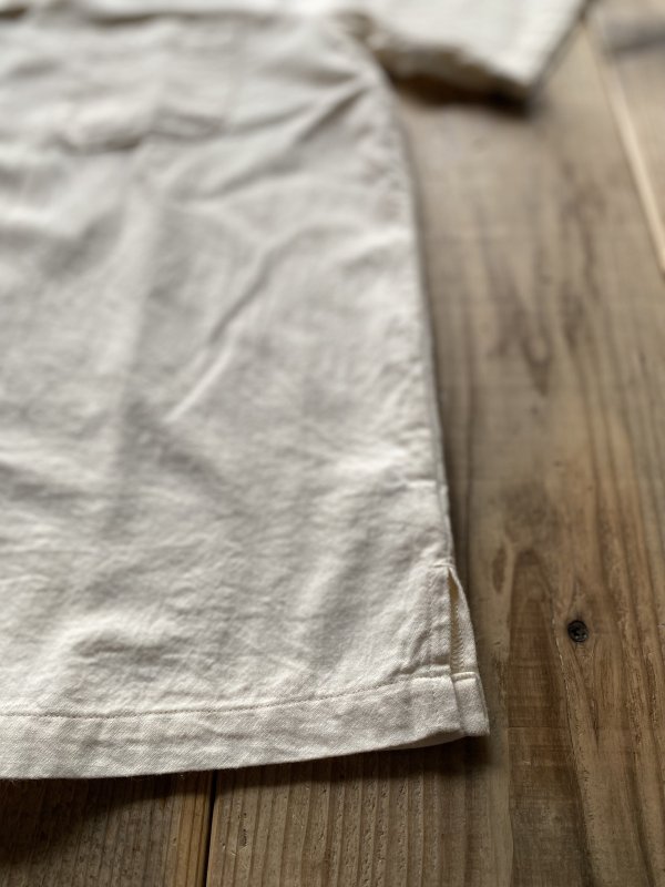 画像3: 【S&Y WORKSHOP】ORIGINAL 100% Organic cotton Open Collar Shirt