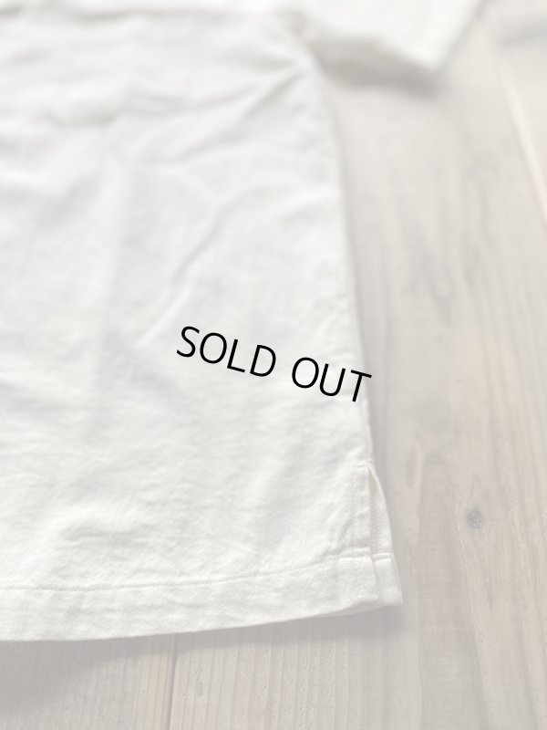 画像3: 【S&Y WORKSHOP】ORIGINAL 100% Organic cotton Open Collar Shirt