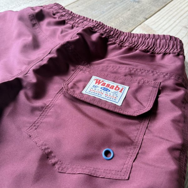 画像3: 【WASABI】wasabi trunks/maroon