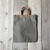 画像2: Wasabi / Leather handle tote/olive green/17L (2)