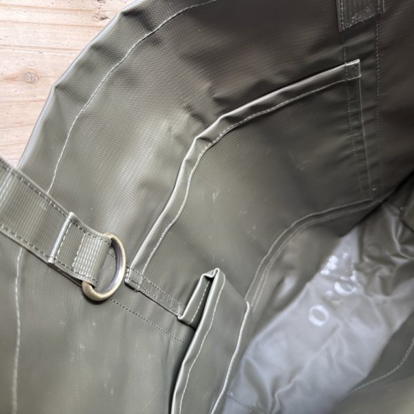 画像3: Wasabi / Trap beach tote /green/13L