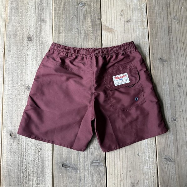画像2: 【WASABI】wasabi trunks/maroon