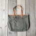 画像2: Wasabi / Leather shoulder tote/olive green/20L (2)