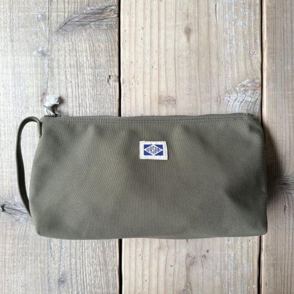 画像1: Wasabi / Stand pouch twin/olive green