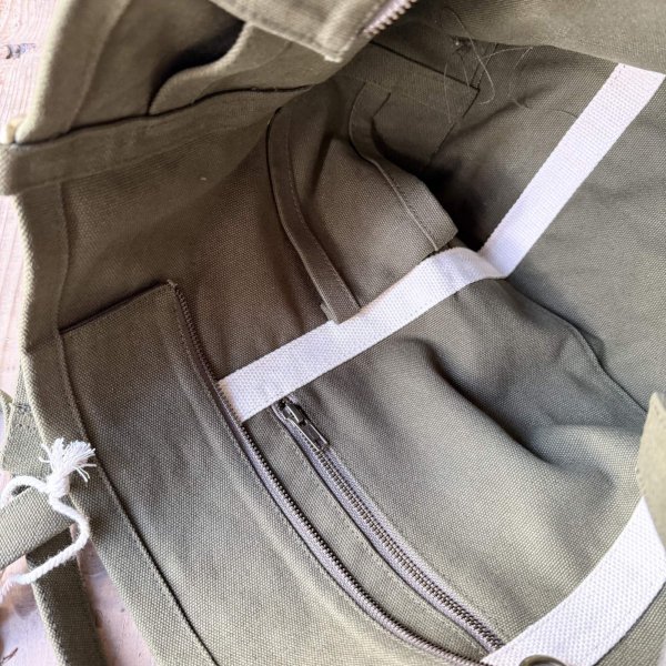 画像2: Wasabi / Canvas tent tote