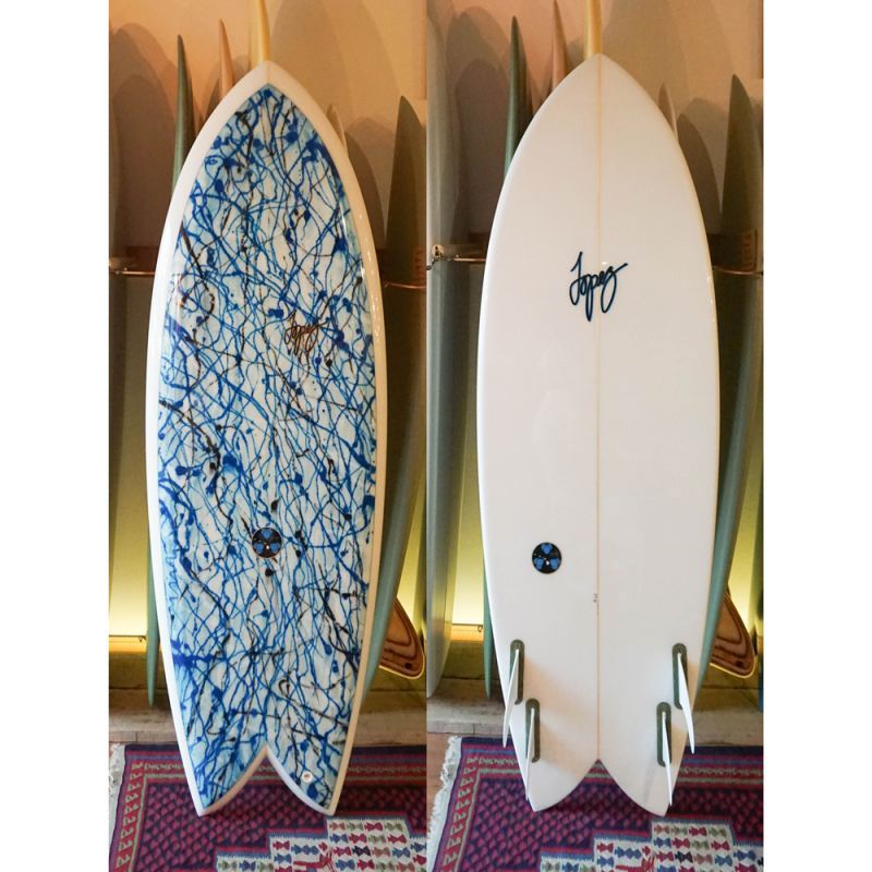 Gerry Lopez surfboards/ジェリーロペスサーフボード】Quad fish5'7