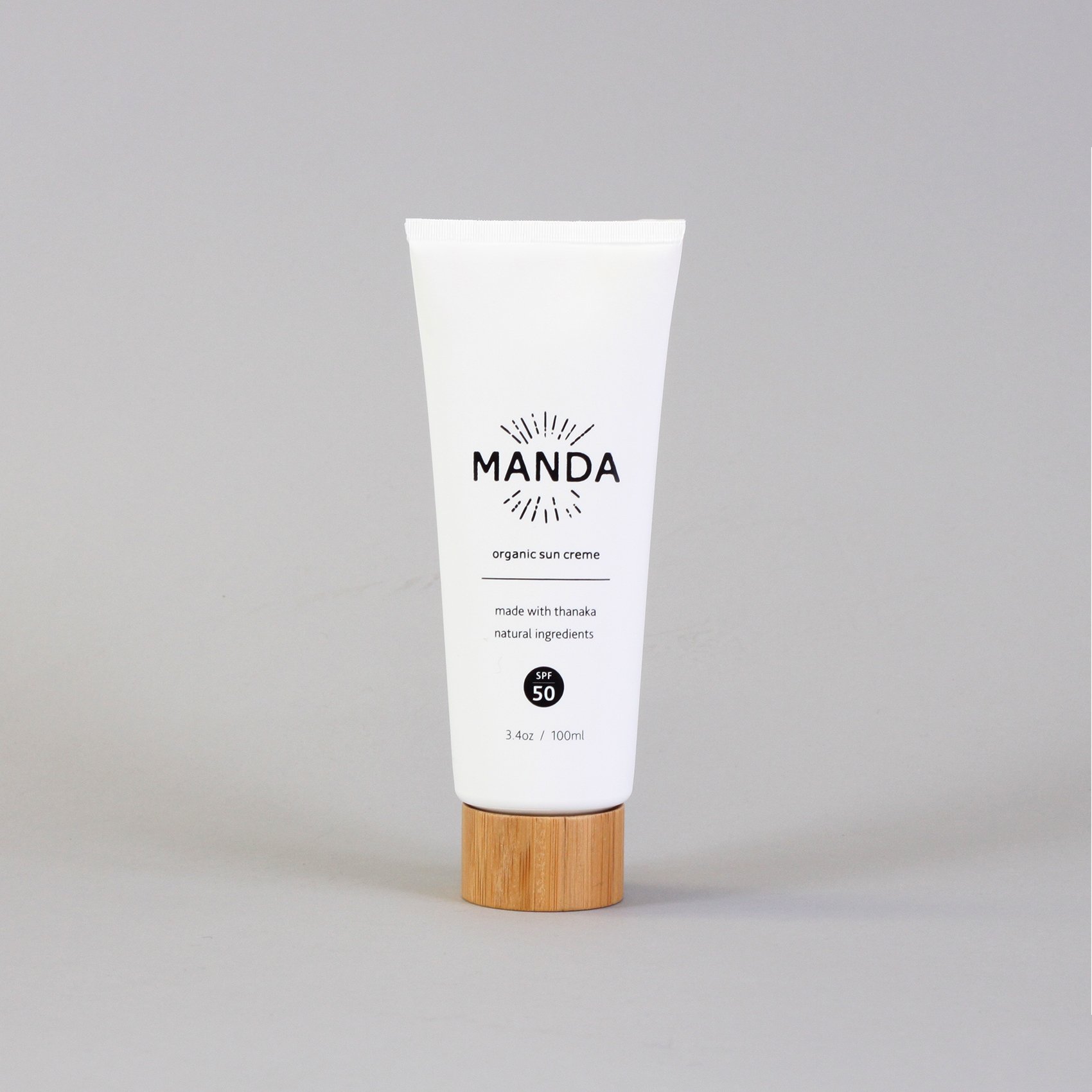 【MANDA】organic sun creme 日焼け止め 