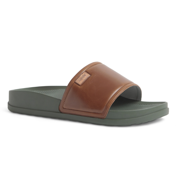 Freewaters フリーウォータース Supreem Slide Brown Olive Ride Surf Sport Freewaters フリーウォータース Supreem Slide Brown Olive Ride Surf Sport