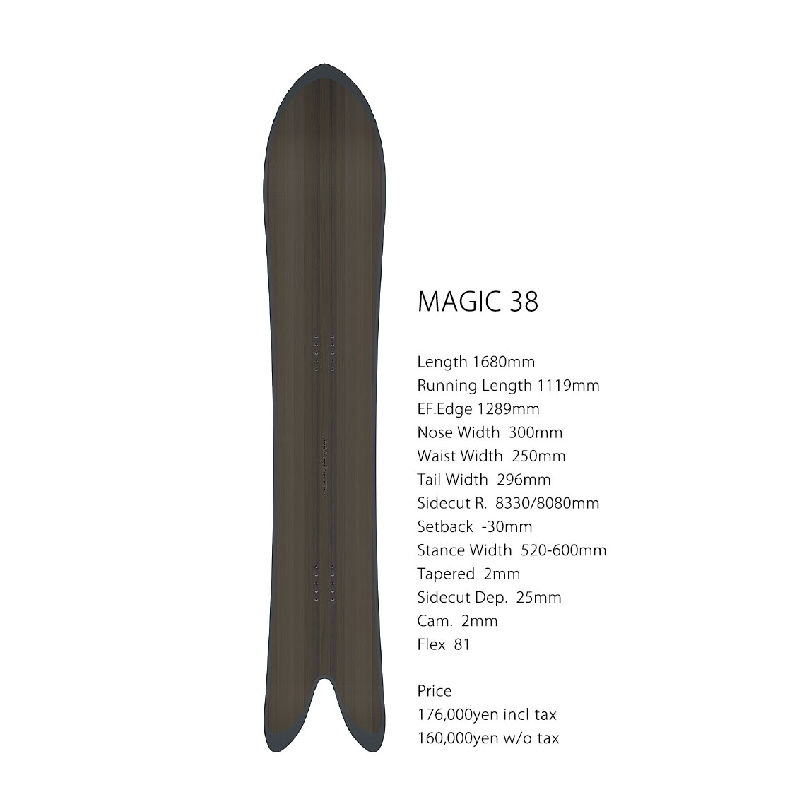 ◇ご予約受付中◇22-23モデル【GENTEMSTICK】MAGIC38 - RIDE SURF+SPORT ◇ご予約受付中◇22-23モデル【GENTEMSTICK】MAGIC38 - RIDE SURF+SPORT
