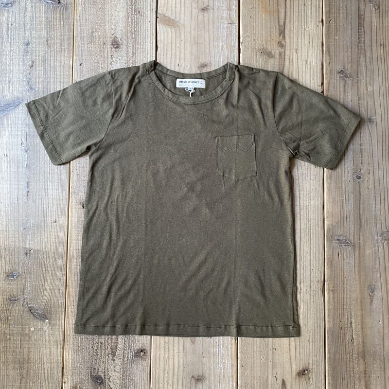 【WASABI】POCKET TEE/GREEN